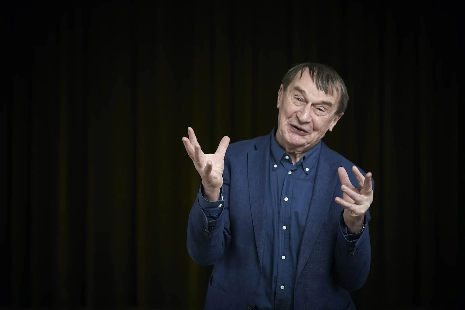 Når du fortæller sammen med Historiefortæller Jens Peter Madsen fotograferet af Ard Jongsma