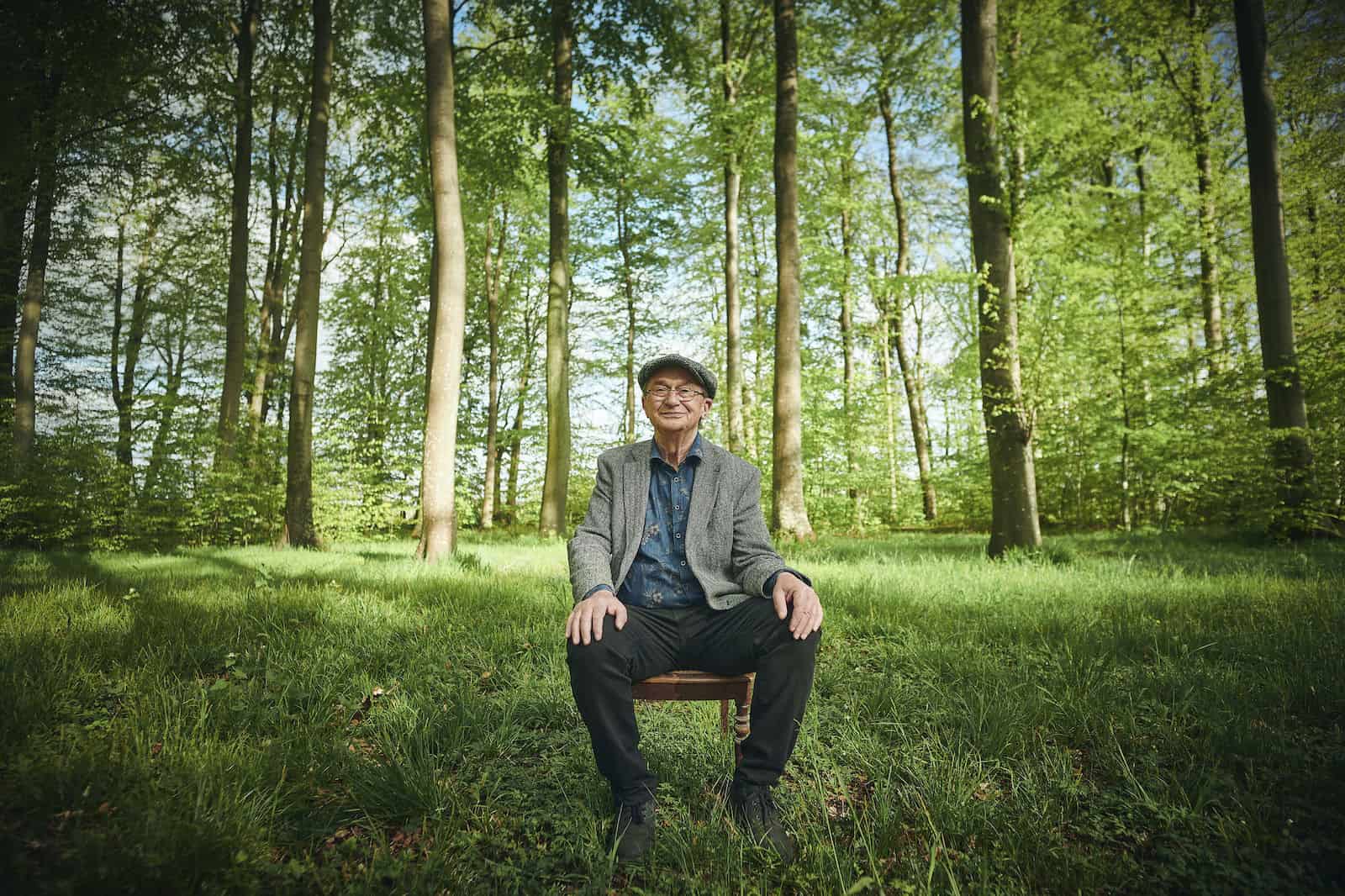 Historiefortæller Jens Peter Madsen fotograferet af Ard Jongsma